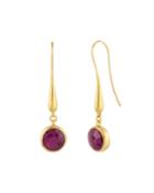 One-of-a-kind Elements Earrings With Rubies