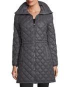 Packabe Diamond-quilted Jacket