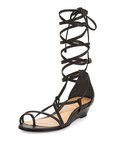 Morley Lace-up Leather Gladiator
