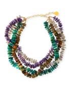 Multicolor Twist Necklace