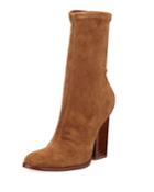 Gia Stretch-suede Bootie