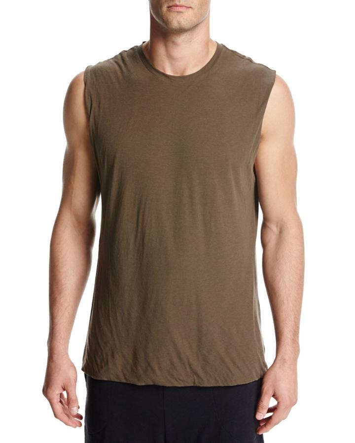 Seamless Double-layer Muscle Tank Top