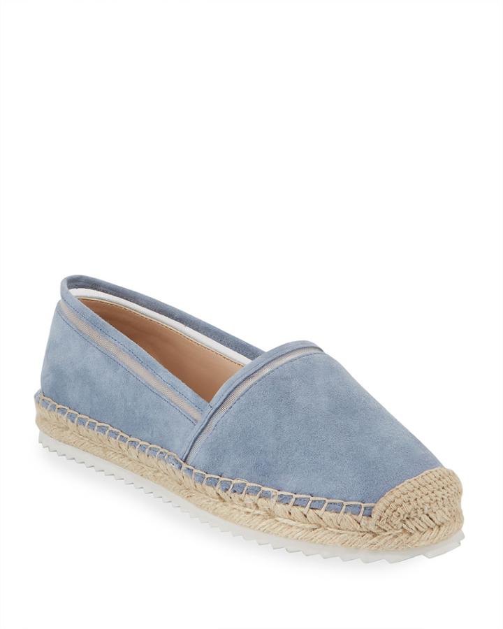 Alaine Suede Slip-on Espadrilles