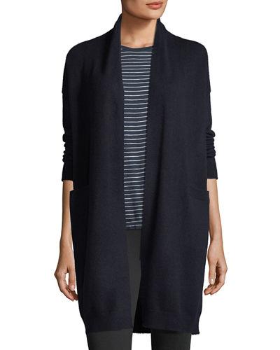 Cashmere Open-front Coat