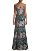 Floral Sequin-embellished Sweetheart