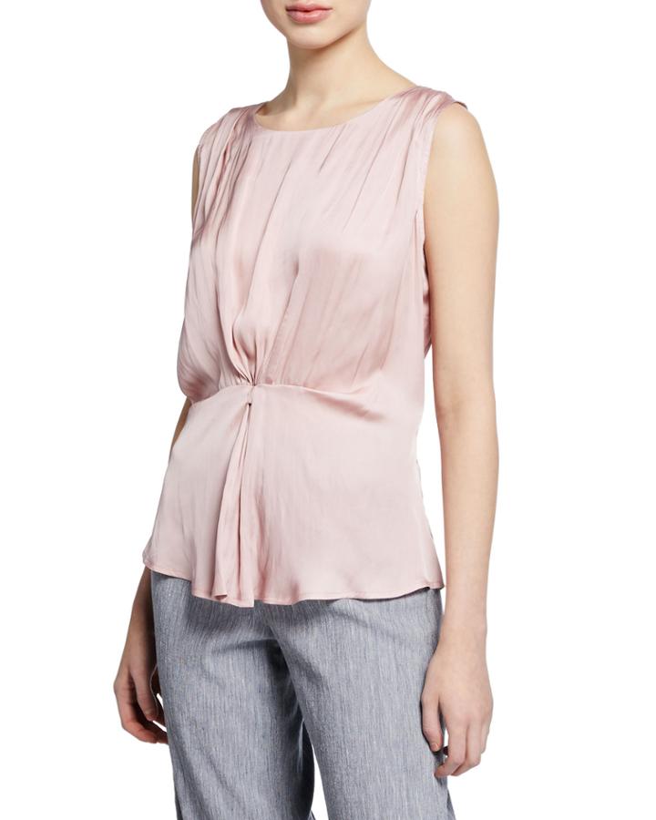 Destination Sleeveless Cinched Top