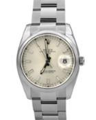 Pre-owned 34mm Oyster Date Automatic Bracelet Watch