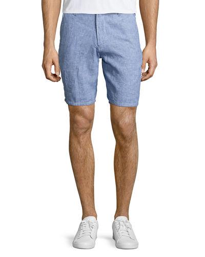 Linen Houndstooth