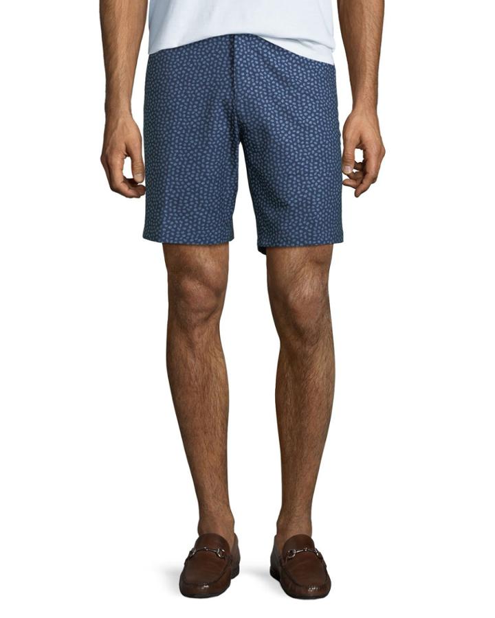 Men's Paisley Pine-print