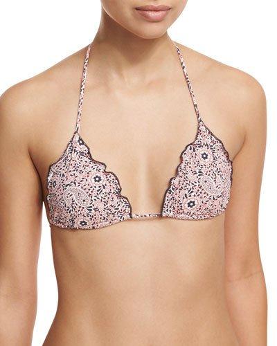 Dakota Paisley-print Triangle