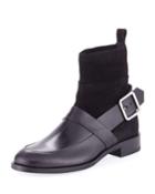 Fusion Leather Sock Hybrid Boot