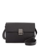 Glory Faux-leather Crossbody Bag, Black