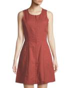 Bonza Rotuma Zip-front Dress