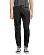 Villa Mixed-media Jogger Pants