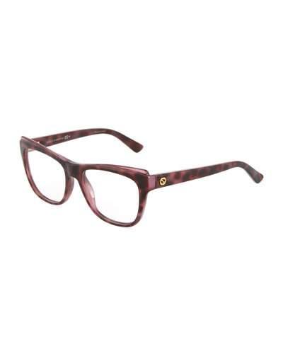 Rectangle Tortoiseshell Optyl&reg; Optical Glasses