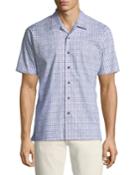 Men's Slim-fit Wear-it-out Square Print