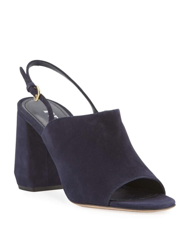 Slingback Suede