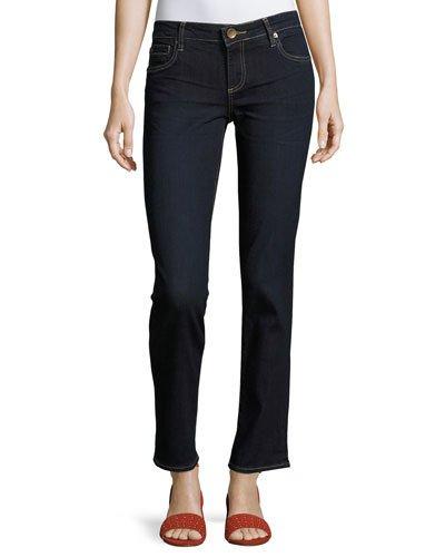 Catherine Low-rise Skinny Boyfriend Jeans, Blue