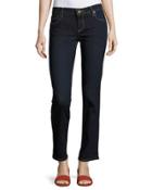 Catherine Low-rise Skinny Boyfriend Jeans, Blue