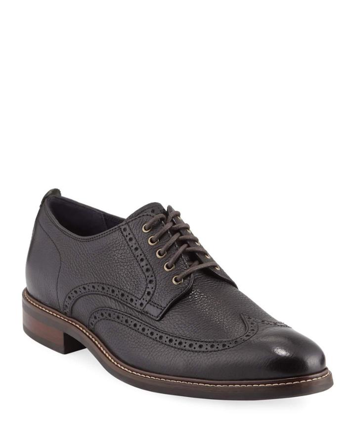 Men's Watson Wing-tip Oxfords, Black