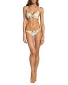Lily Printed Underwire Bikini Top