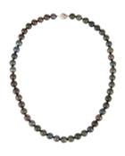 14k Tahitian Pearl Swirl Beaded Necklace