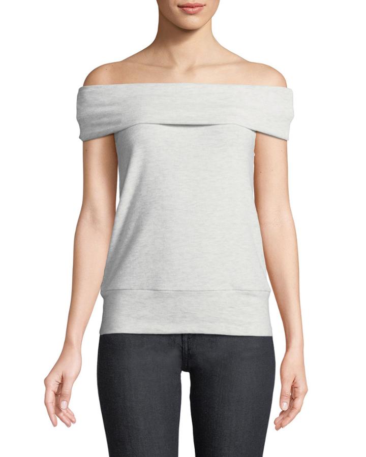 Cathie Off-the-shoulder Top