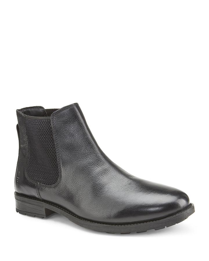 Men's Merlin Gored Leather Chelsea Boots