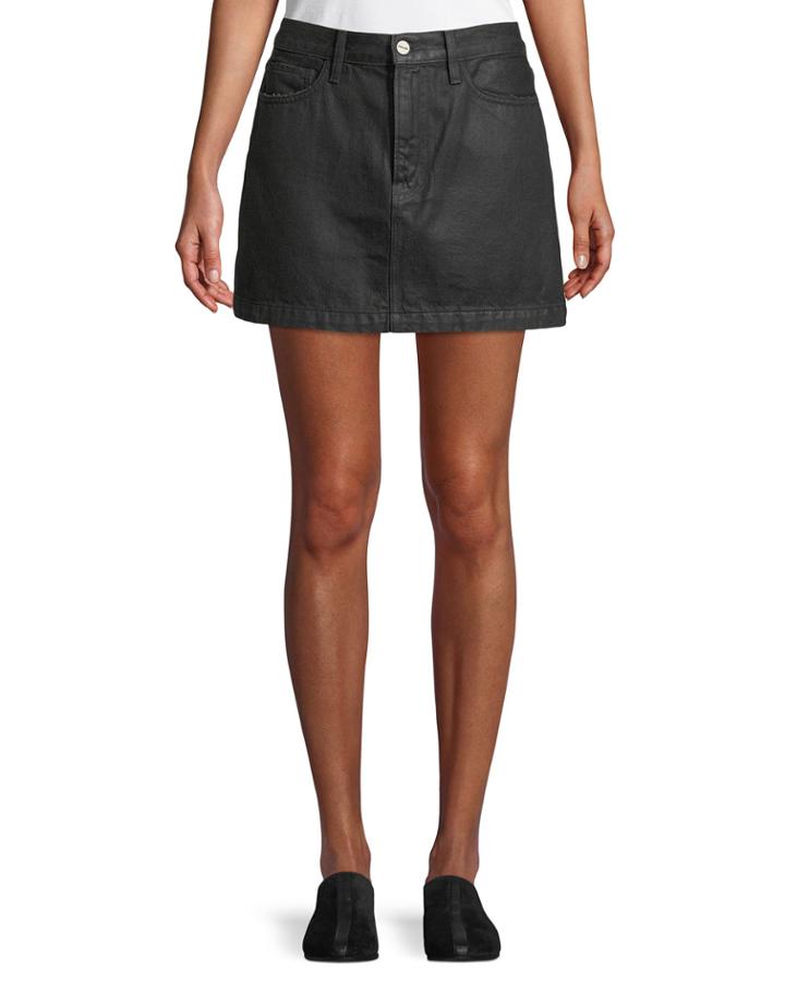 Le Mini Denim A-line