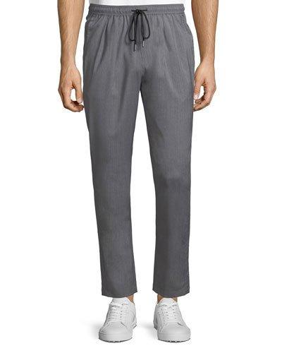 Drawstring-waist Pull-on Jogger Pants