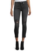 Gwenevere Distressed Skinny Ankle Jeans