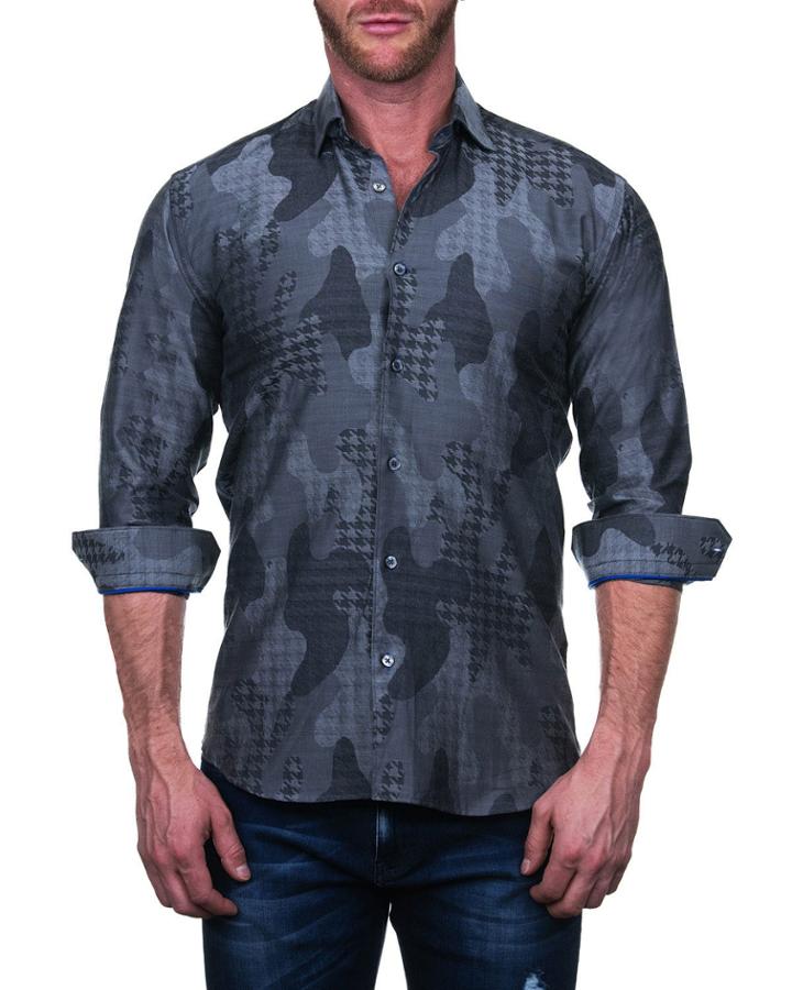 Men's Fibonacci Shaped Sport Shirt -
