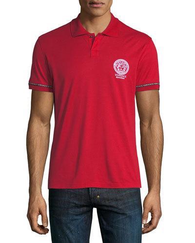 Logo-trim Polo