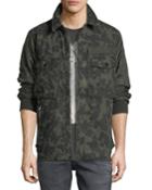 Type C Camouflage-print Over-shirt Jacket