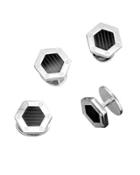 Engine Turn Hexagon Tuxedo
