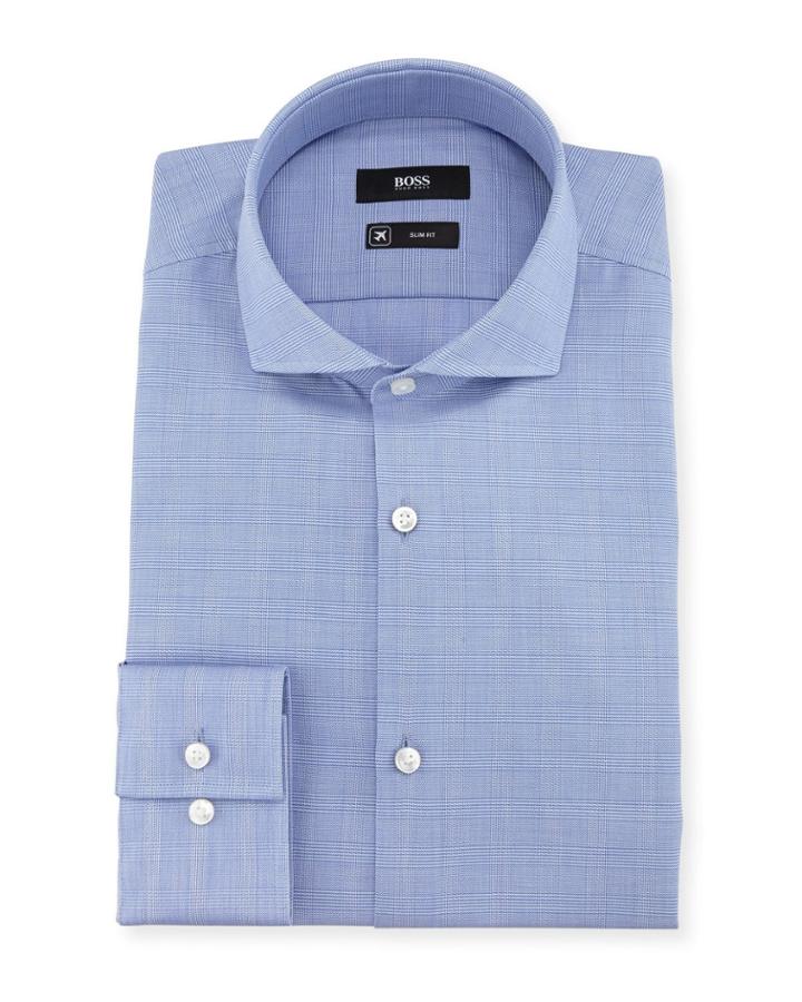 Plaid Slim-fit Travel Dress