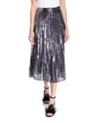 Kira Sequined Pleated