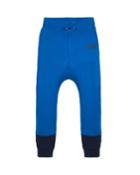 Boy's Two-tone Sweatpants W/ Logo Taping,
