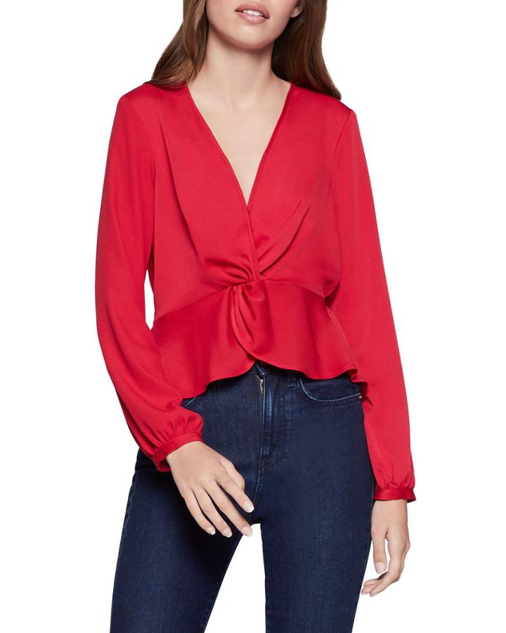 Twist-front Blouse