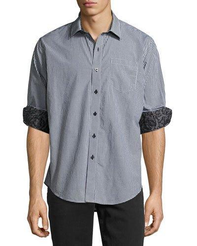 Taddeo Gingham Long-sleeve