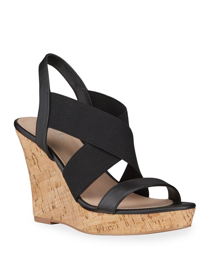 Lupita Cork Wedge Espadrilles