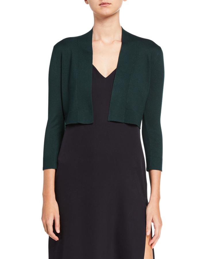 Cropped 3/4-sleeve