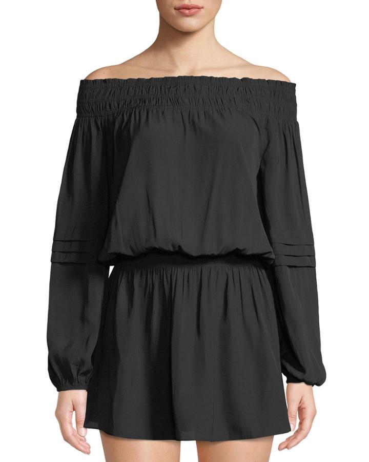 Dara Off-the-shoulder Long-sleeve