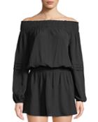 Dara Off-the-shoulder Long-sleeve