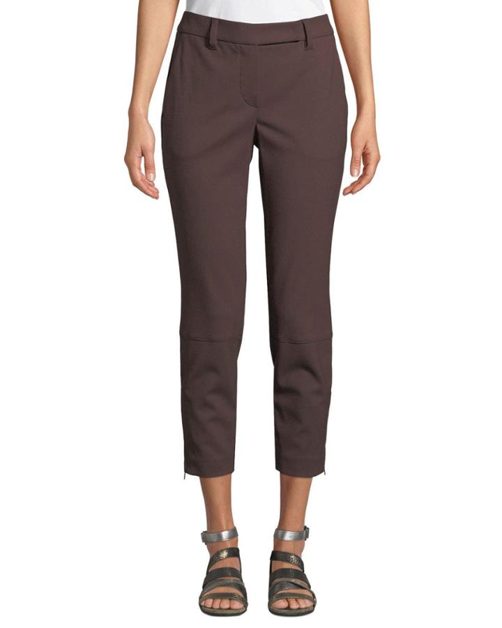 Cropped Cavalry Wool-stretch