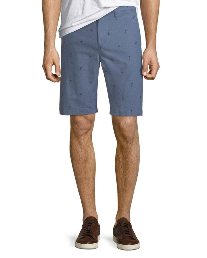 Men's Palm-print Straight