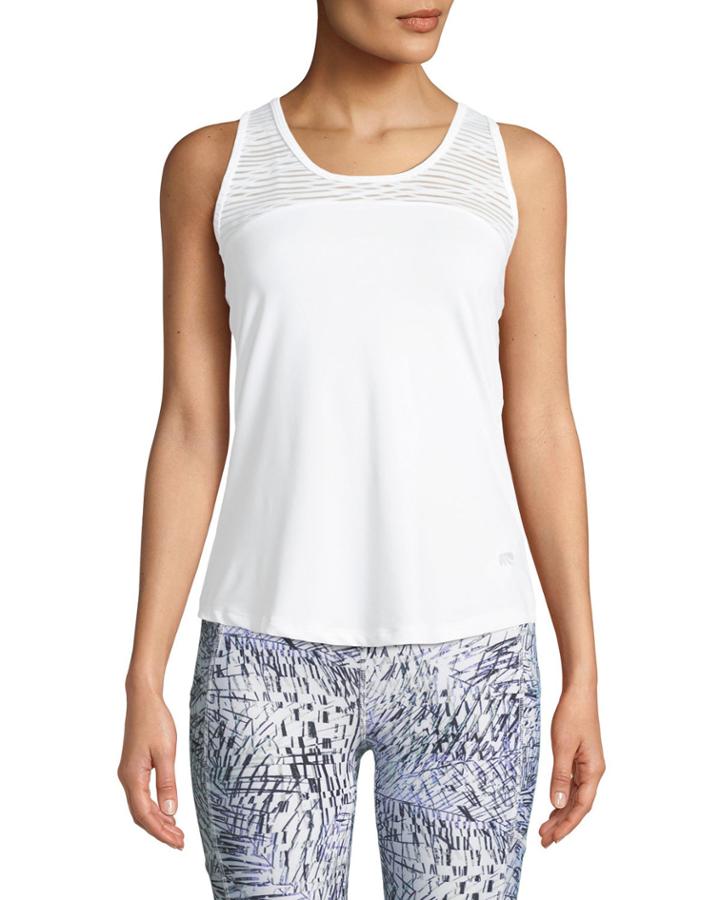Breeze Sheer-striped T-back