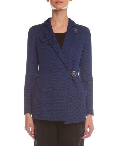 Matelasse Button-toggle Coat