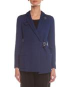 Matelasse Button-toggle Coat