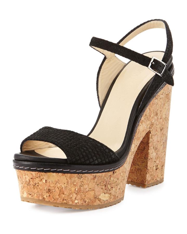 Naylor Textured Suede Platform
